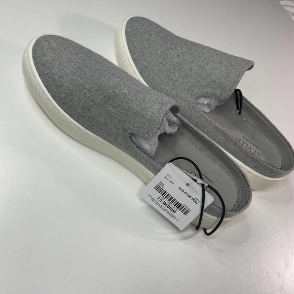 STYLUS Wildflower Slip-on Slide Gray Size 7.5 NIB - Picture 9 of 9